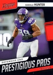 2024 Panini Prestige Prestigious Pros Danielle Hunter #PP-DHR card