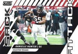 2025 Score Sack Attack Danielle Hunter #6 card