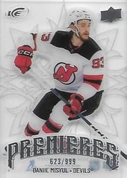 2024-25 Upper Deck Ice Base Set Daniil Misyul #185 card