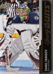 2021-22 Upper Deck Base Set Daniil Tarasov #747 card