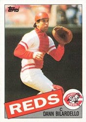 1985 Topps Base Set Dann Bilardello #28 card