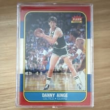 1986 Fleer Danny Ainge #4 card