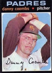1971 Topps Base Set Danny Coombs #126 card