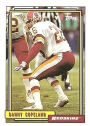 1992 Topps Base Set Danny Copeland #24 card