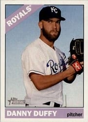 2015 Topps Heritage Base Set Danny Duffy #4 card