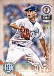 2018 Topps Gypsy Queen Base Set Danny Duffy #172 card