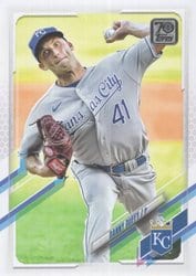 2021 Topps Base Set Danny Duffy #304 card