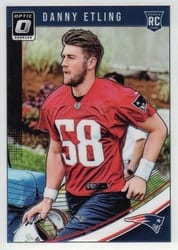 2018 Donruss Optic Base Set Danny Etling #139 card