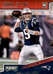 2018 Panini Playoff Base Set Danny Etling #280 card