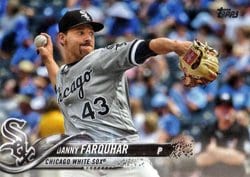 2018 Topps Update Base Set Danny Farquhar #US178 card