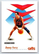 1991-92 SkyBox Base Set Danny Ferry #49 card