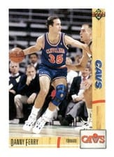 1991-92 Upper Deck Base Set Danny Ferry #237 card