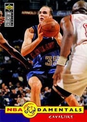 1996-97 Collector's Choice Base Set Danny Ferry #170 card