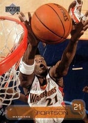 2002-03 Upper Deck Base Set Danny Fortson #47 card