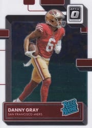2022 Donruss Optic Base Set Danny Gray #233 card