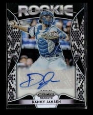 2019 Panini Prizm Rookie Autographs Danny Jansen #RA-DJ card