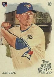 2019 Topps Allen & Ginter Base Set Danny Jansen #69 card