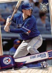 2019 Topps Big League Base Set Danny Jansen #163 card