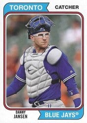 2020 Topps Archives Base Set Danny Jansen #197 card