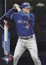 2020 Topps Chrome Base Set Danny Jansen #51 card