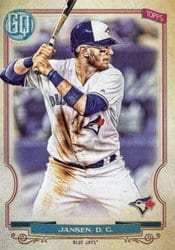2020 Topps Gypsy Queen Base Set Danny Jansen #40 card