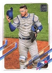 2021 Topps Base Set Danny Jansen #597 card