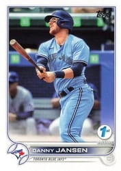 2022 Topps 1st Edition Base Set Danny Jansen #33 card
