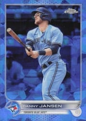 2022 Topps Chrome Sapphire Edition Base Set Danny Jansen #33 card