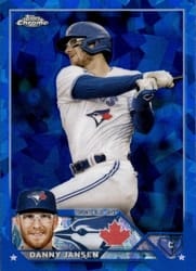 2023 Topps Chrome Sapphire Edition Base Set Danny Jansen #307 card