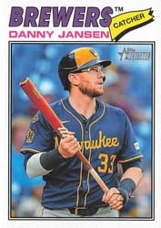 2026 Topps Heritage Base Set Danny Jansen #347 card