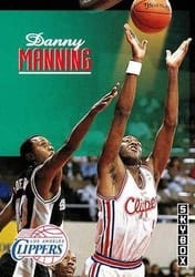 1992-93 SkyBox Base Set Danny Manning #107 card