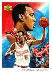 1992-93 Upper Deck Base Set Danny Manning #40 card