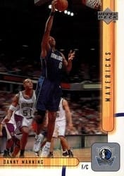 2001-02 Upper Deck Base Set Danny Manning #257 card