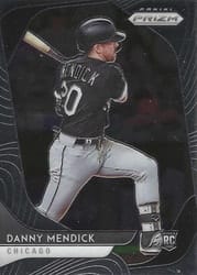 2020 Panini Prizm Base Set Danny Mendick #141 card