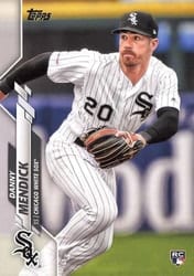 2020 Topps Base Set Danny Mendick #541 card