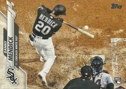 2020 Topps Base Set Danny Mendick #541b card