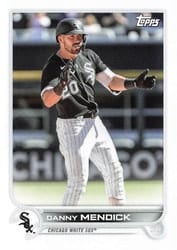2022 Topps Mini Base Set Danny Mendick #US95 card