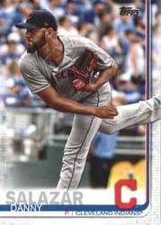2019 Topps Base Set Danny Salazar #673 card