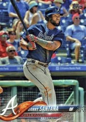 2018 Topps Base Set Danny Santana #441 card