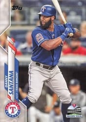2020 Topps Base Set Danny Santana #695 card