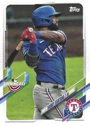 2021 Topps Opening Day Base Set Danny Santana #188 card