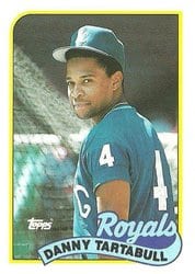 1989 Topps Base Set Danny Tartabull #275 card