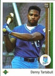 1989 Upper Deck Base Set Danny Tartabull #329 card