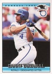 1992 Donruss Base Set Danny Tartabull #26 card