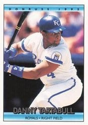 1992 Donruss Base Set Danny Tartabull #676 card