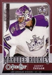2008-09 O-Pee-Chee Base Set Danny Taylor #527 card