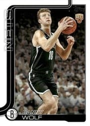 2025-26 Topps Base Set Danny Wolf #227 card