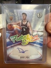 2025-26 Topps Chrome Future Stars Autographs Danny Wolf #FS-DW card
