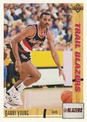 1991-92 Upper Deck Base Set Danny Young #41 card