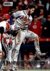 2019 Stadium Club Base Set Dansby Swanson #82 card